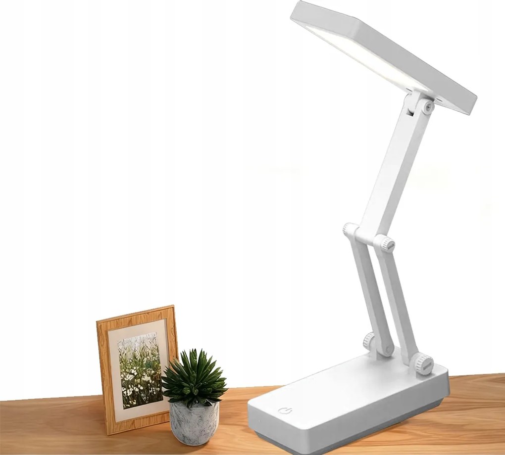 LED-es asztali lámpa, alkalmas iskolába, olvasáshoz, tanuláshoz, munkához és éjszakához