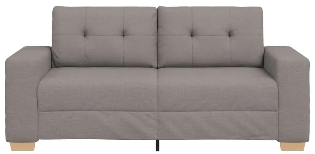 tópszínű szövet loveseat kanapé 140 cm