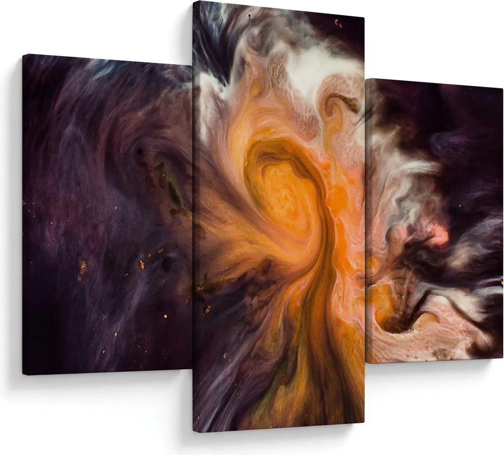 Absztrakt kép - univerzum (90x60 cm)