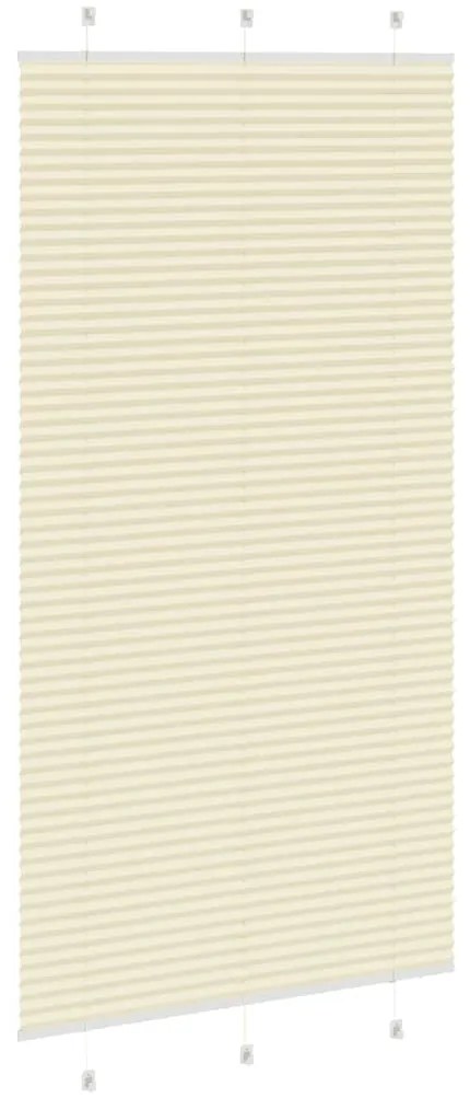 pliszírozott redőny krém 105x200 cm Szövetszélesség 104,4 cm