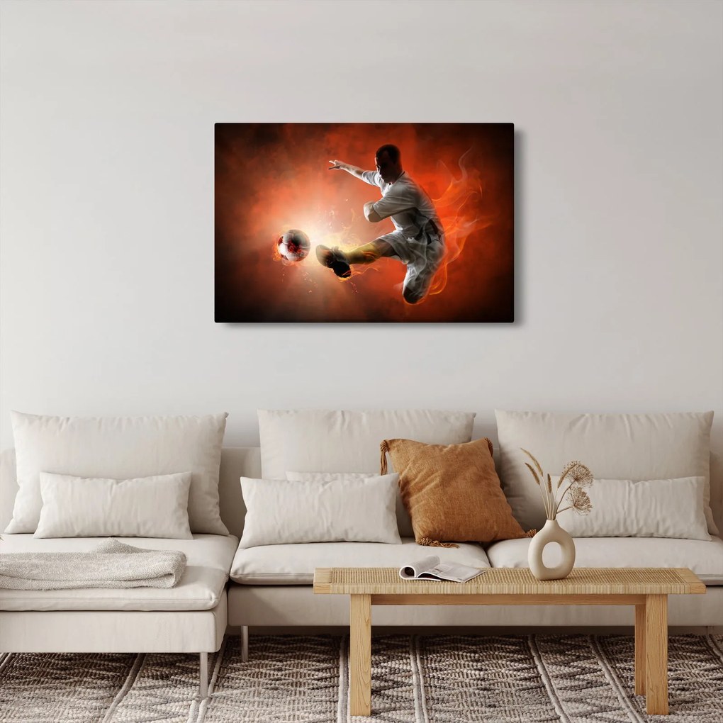 Kép - A focista (90x60 cm)