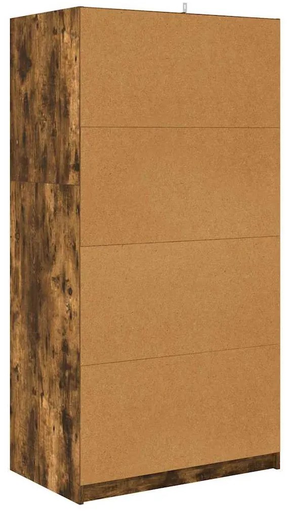 Fürdőszoba Székény Füstölt tölgy 79,5 x 49 x 156 cm Faanyag