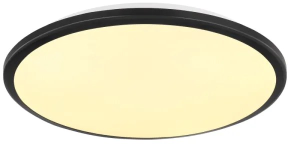 Globo 41569-18B - LED Mennyezeti lámpa XANDER LED/18W/230V 3000K átm. 35 cm fekete