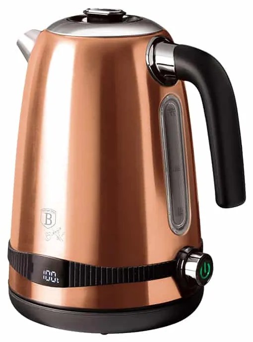 Digitális elektromos vízforraló 1,7 literes Metallic Line Rose Gold Edition