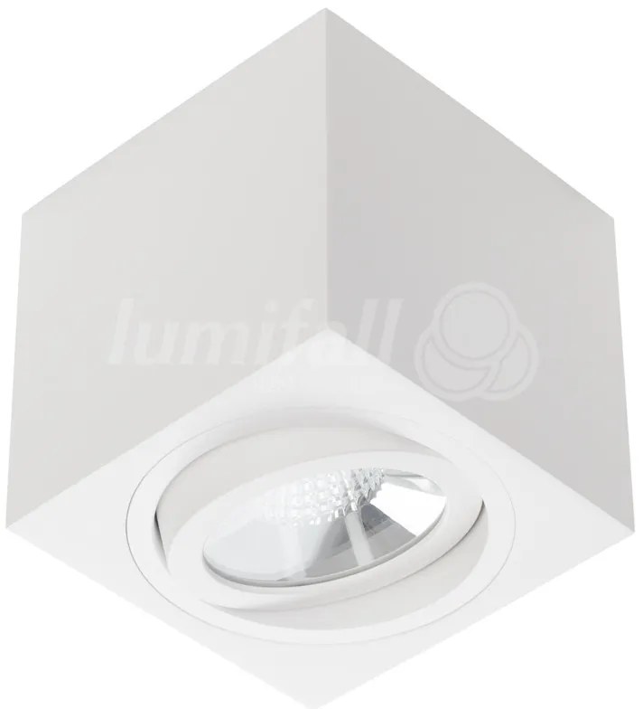 LUMIFALL LUGOLED-90-S LUGOLED Kocka Mennyezeti Lámpa Fehér LED IP20