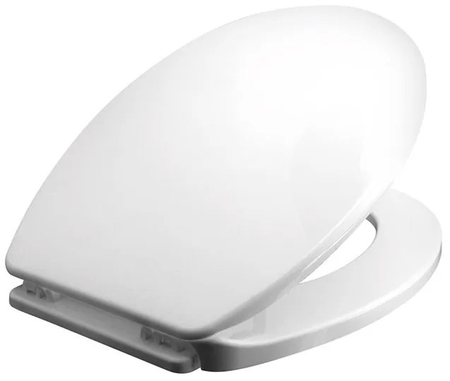 BISK Erga Iris, polipropilén wc ülőke, fehér, ERG-80902