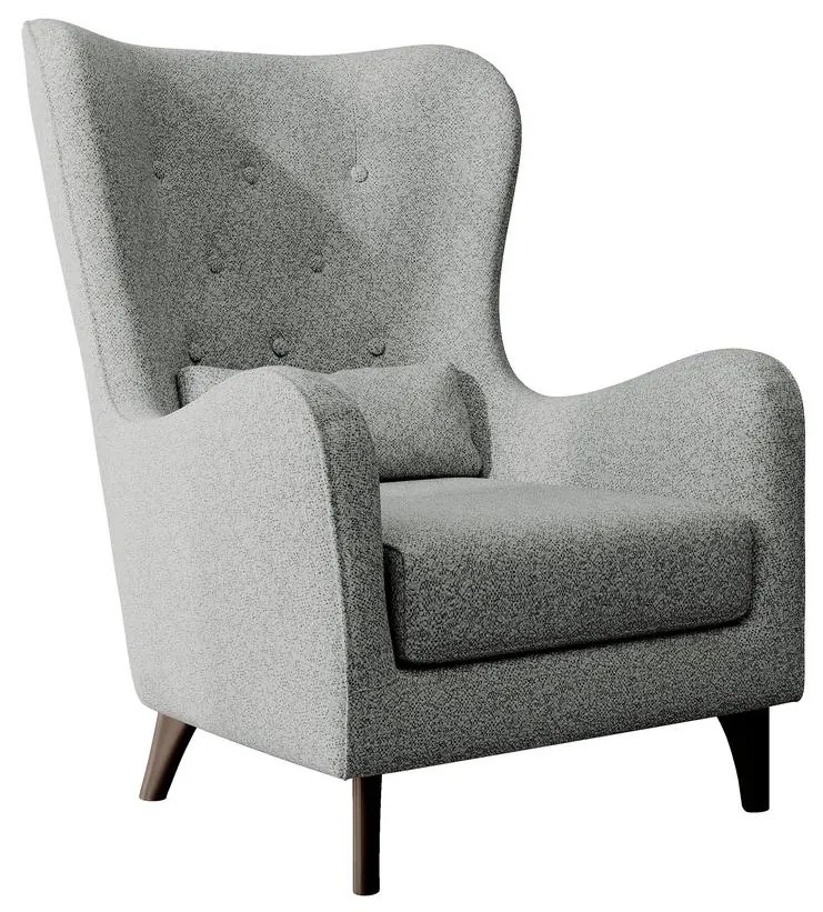 Fotel Calimero I (világosszürke + wenge). Akció -15%. 1099340