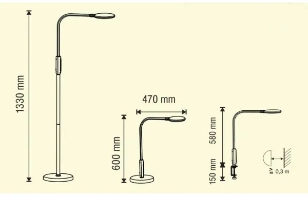 LED Dimmelhető lámpa 3in1 LED/12W/230V fehér CRI 90 + távirányítás
