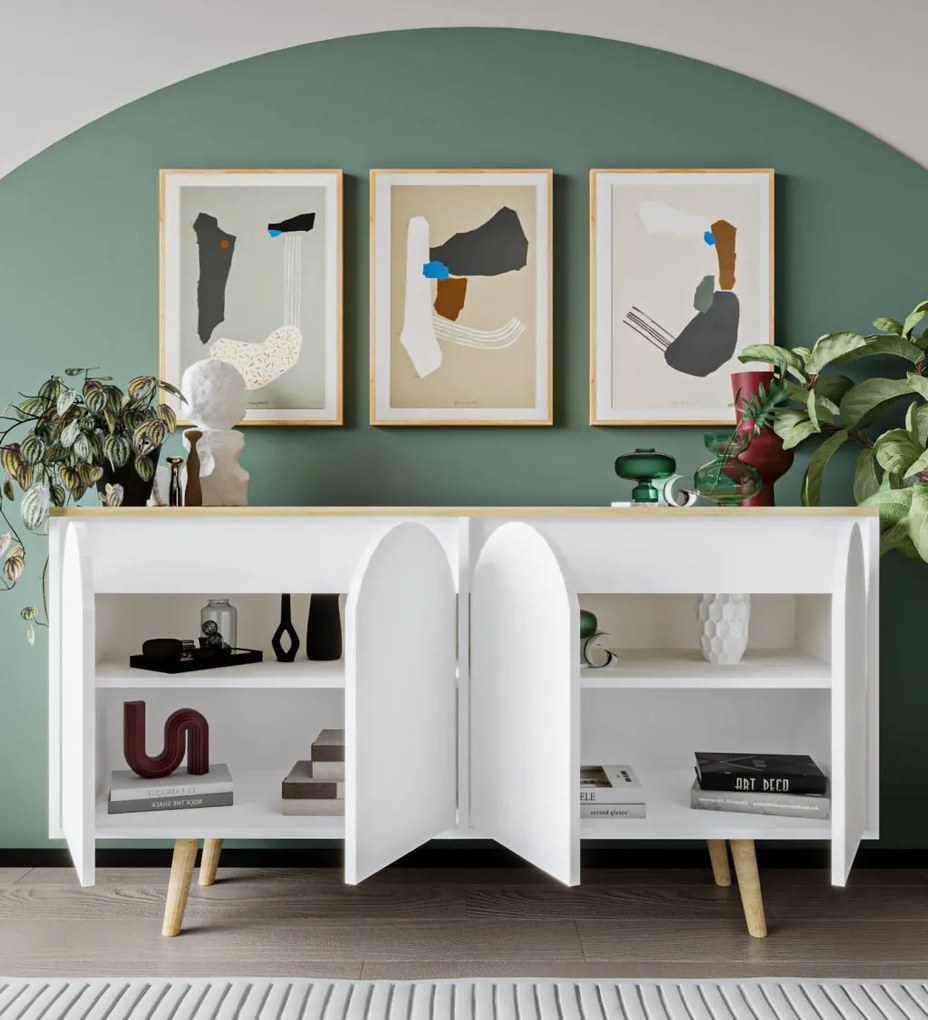 Venezia komód, zafír tölgy, 150 cm – TR469ORN1518