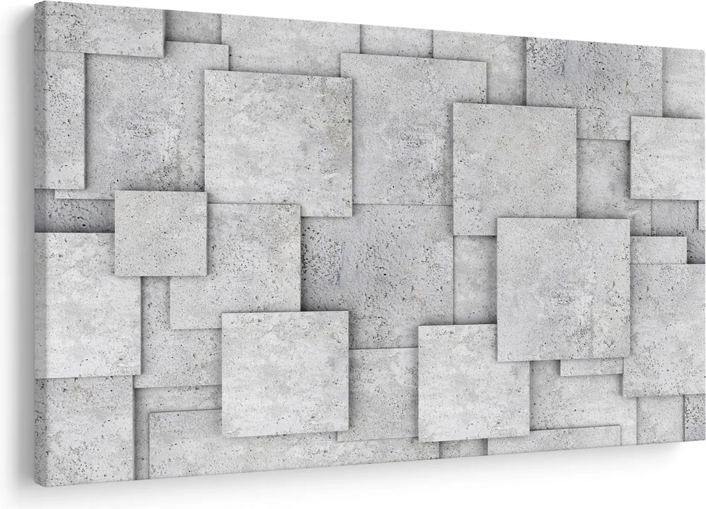 Kép - Betoncsempék absztrakciója (90x60 cm)
