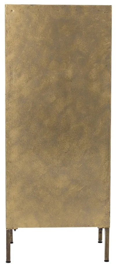 Aranyszínű fém tálalószekrény 45x110x40 cm Saone – Bloomingville