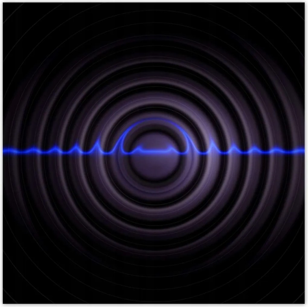 Poszterek 140x140 Zenés hullám