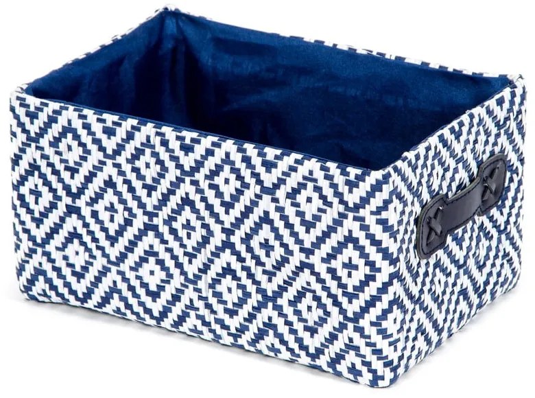 Fürdőszobai textil tárolókosár 23,5x16x12 cm Enzo – Compactor