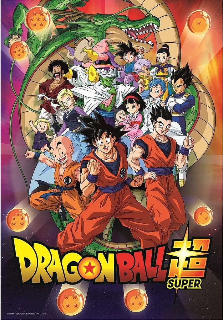 Dragon Ball Shenron 1000 db-os puzzle Clementoni
