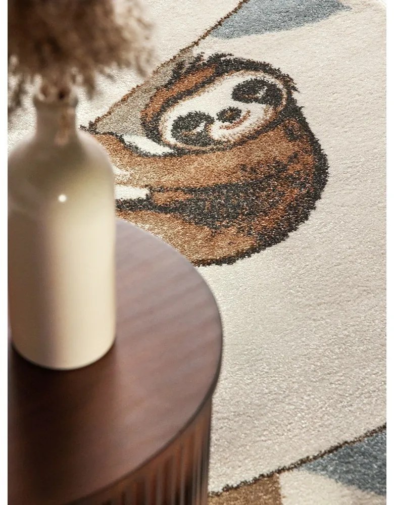 Krémszínű gyerek szőnyeg 120x170 cm Walk like an Elephant Rainbow Party – Villeroy&Boch