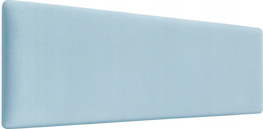 Falra Szerelhető Kárpitozott Panelek 80x20 cm Kék Velúr Dekorációs Fejtámla