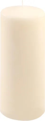 Krémszínű paraffingyertyák 2 × 25 cm Ø 10 cm 180 óra