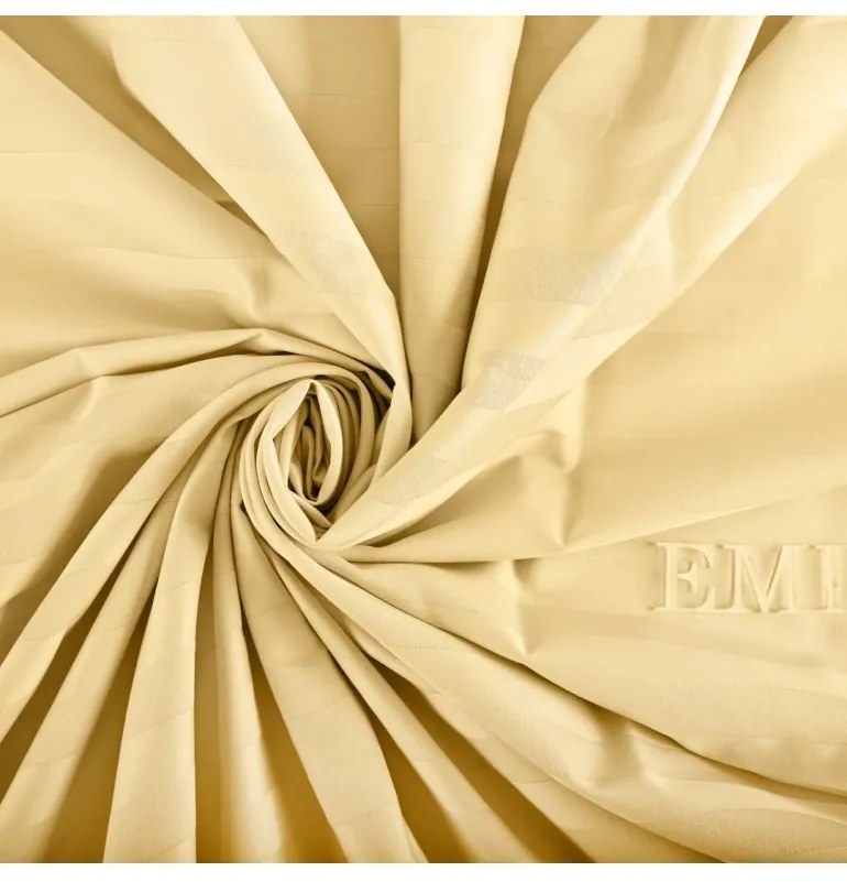 EMI aranyszínű damaszt lepedő 140x220 cm