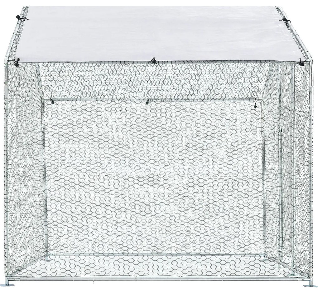 Juskys Kültéri tyúkól ketrec - 2x2x2 m