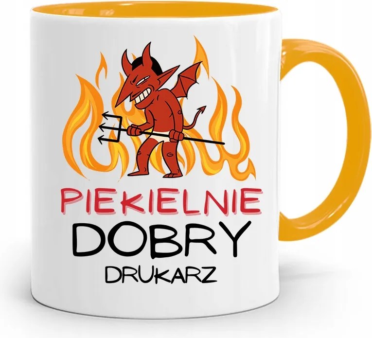 Nyomtatónak Sárga Bögre Születésnapi Ajándék fényképes nyomtatással