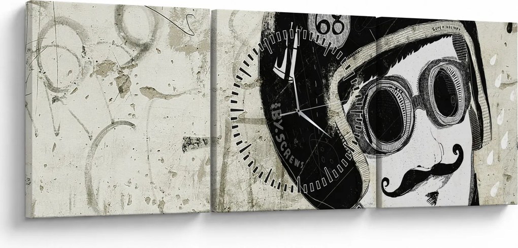Kép - Versenyző (órával) (90x30 cm)