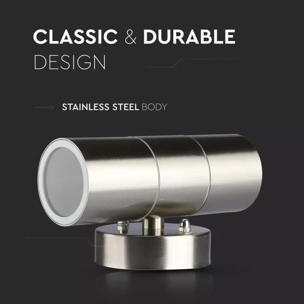 Kültéri fali lámpa 2xGU10/35W/230V IP44