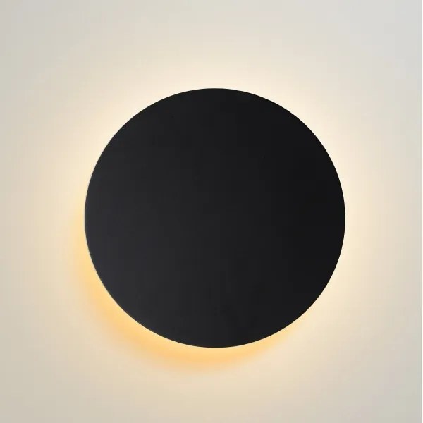 Lucide 46201/06/30 - LED Fali lámpa EKLYPS LED/7W/230V fekete