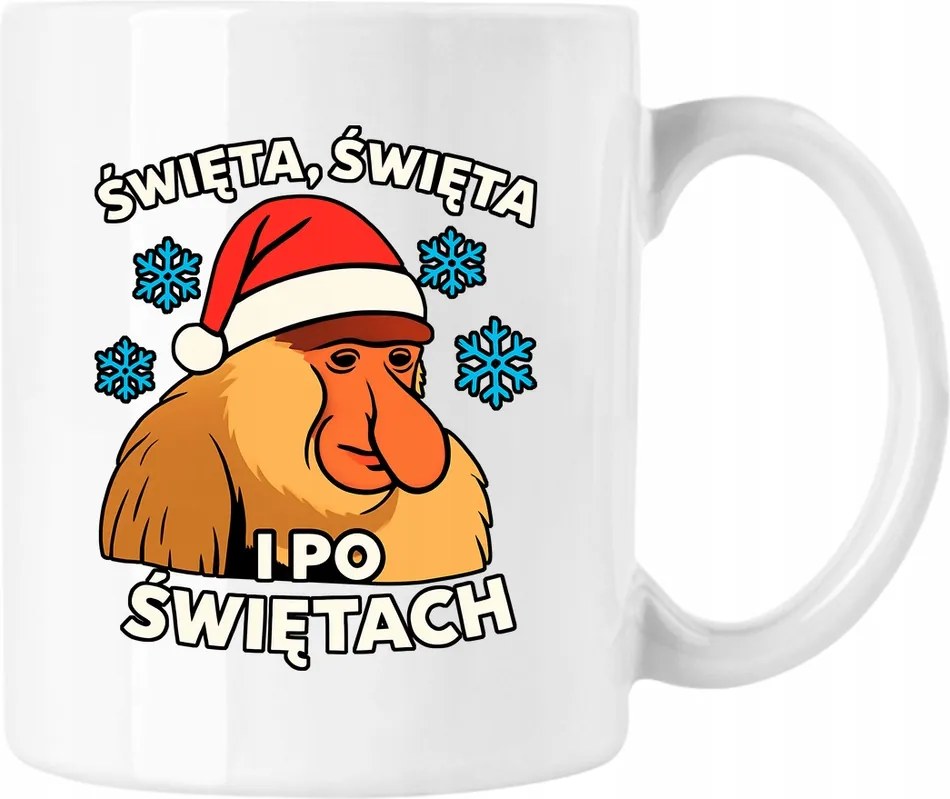 Karácsonyi és Karácsony utáni bögre Hordozó Fehér 330ml