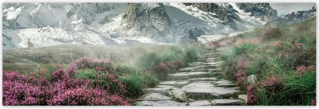 Fotótapéták 200x66 Hegyi kilátás Tájkép Köd