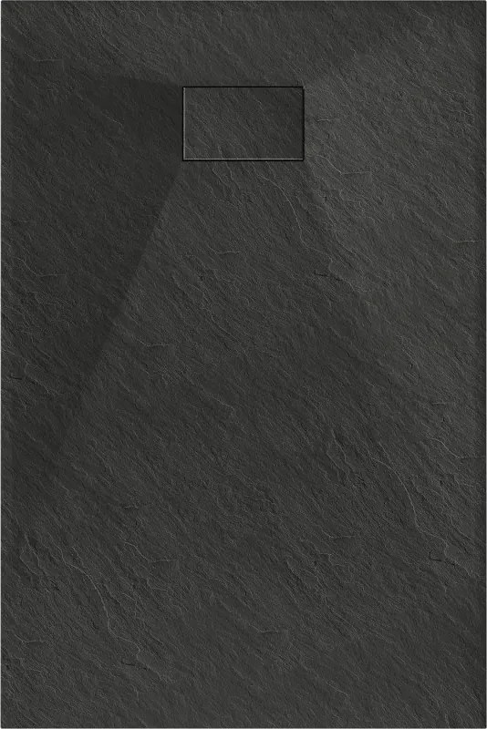 Mexen Hugo SMC téglalap alakú zuhanytálca, 110 x 90 cm, fekete - 42709011