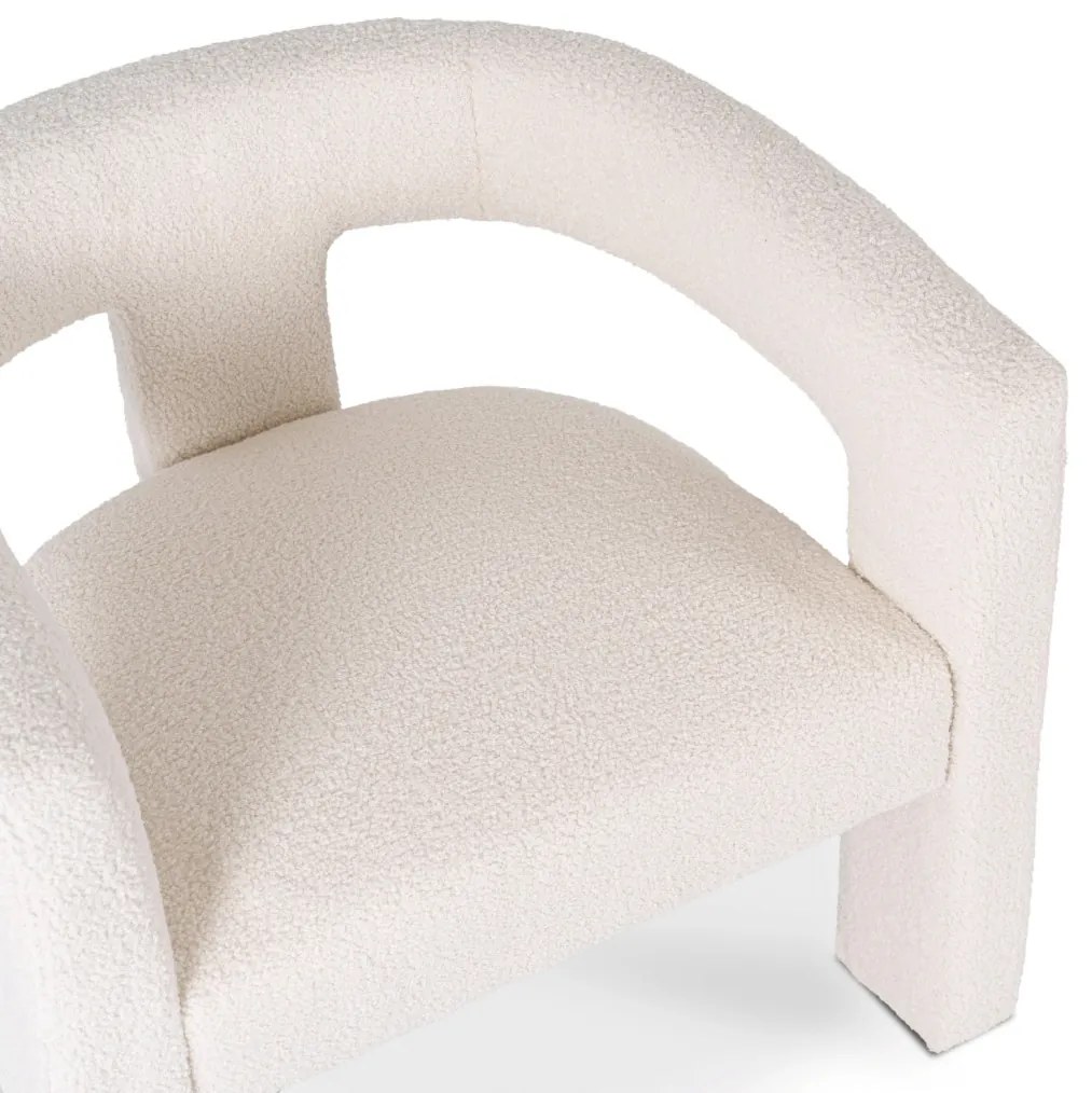Modern Fotel Krém Színben. LILLE