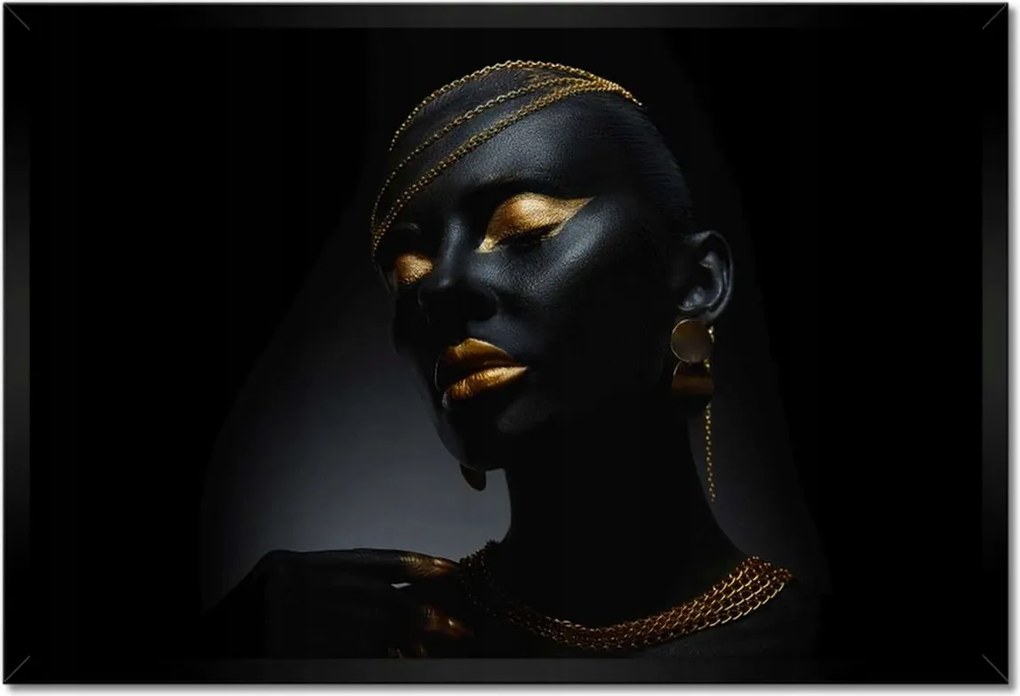 Poszterek keretben 60x40 Csinos arany ékszerek