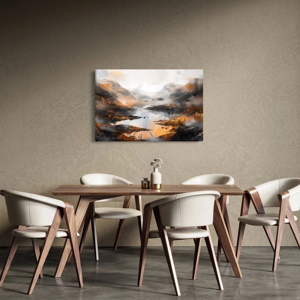 Kép - Hegyi tájak festése (90x60 cm)