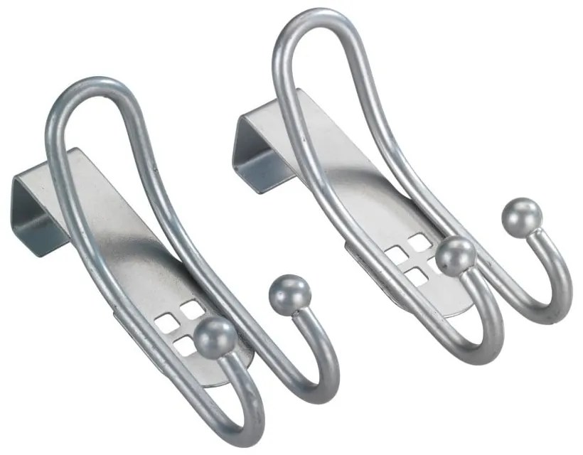 Door Hook 2 db-os ezüstszínű akasztó szett ajtóra - Wenko