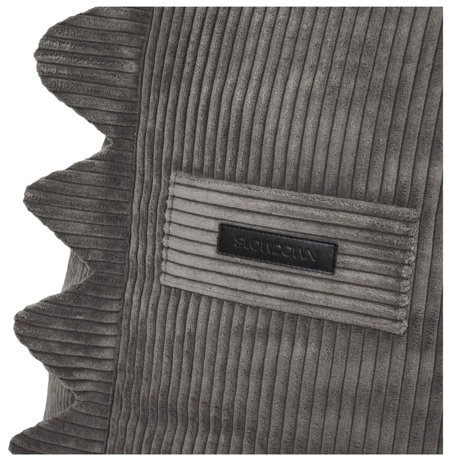 Mentazöld kordbársony gyerek babzsákfotel Snug 80 Dragon – SLOWDOWN