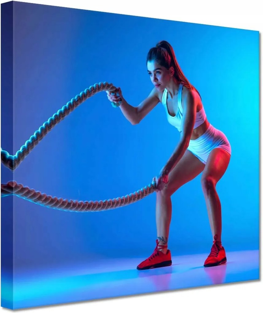 Festmények 20x20 Gyakorlatok kötéllel