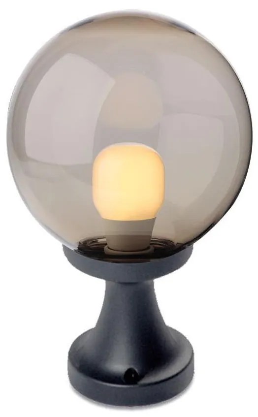 Redo Redo 9774 - Kültéri lámpa SFERA 1xE27/42W/230V IP44 25x38 cm barna UN0592