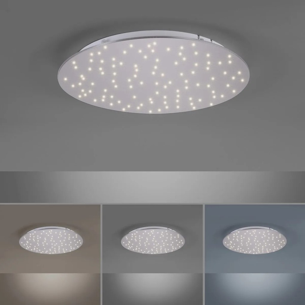 Paul Neuhaus modern mennyezeti lámpa sparkle acél pln14673-55