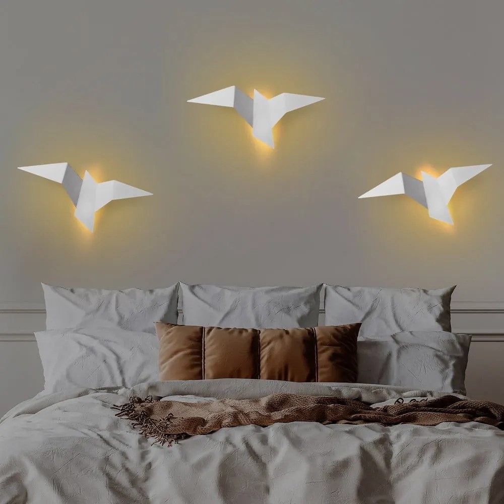 Fehér LED fali lámpa Pacali – Opviq lights