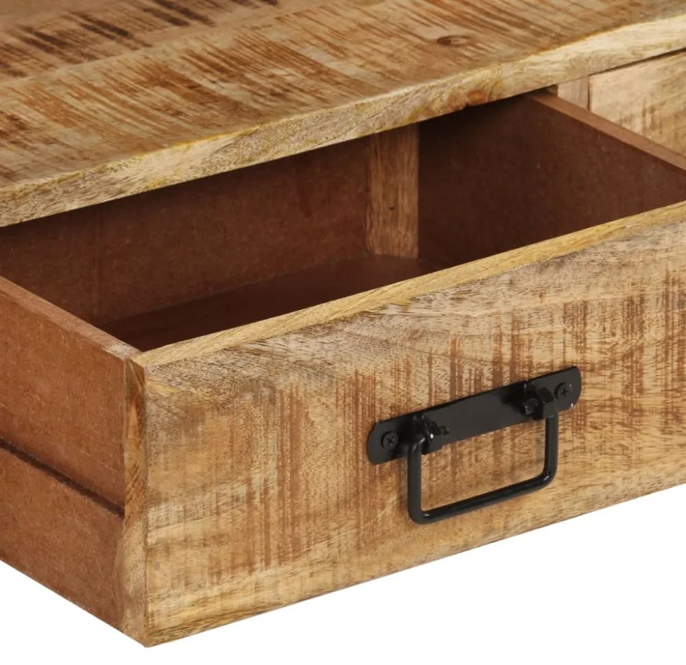 tömör mangófa TV-szekrény 120 x 30 x 45 cm