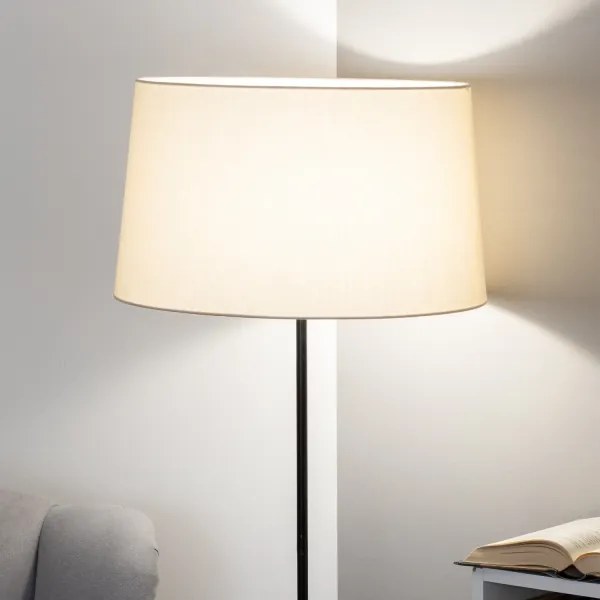 Brilagi - CERIA LED állólámpa 1xE27/40W/230V átm. 45 cm bézs/fekete