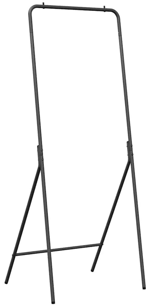 Ruhafogó Fekete 60 x 53 x 155 cm Acél