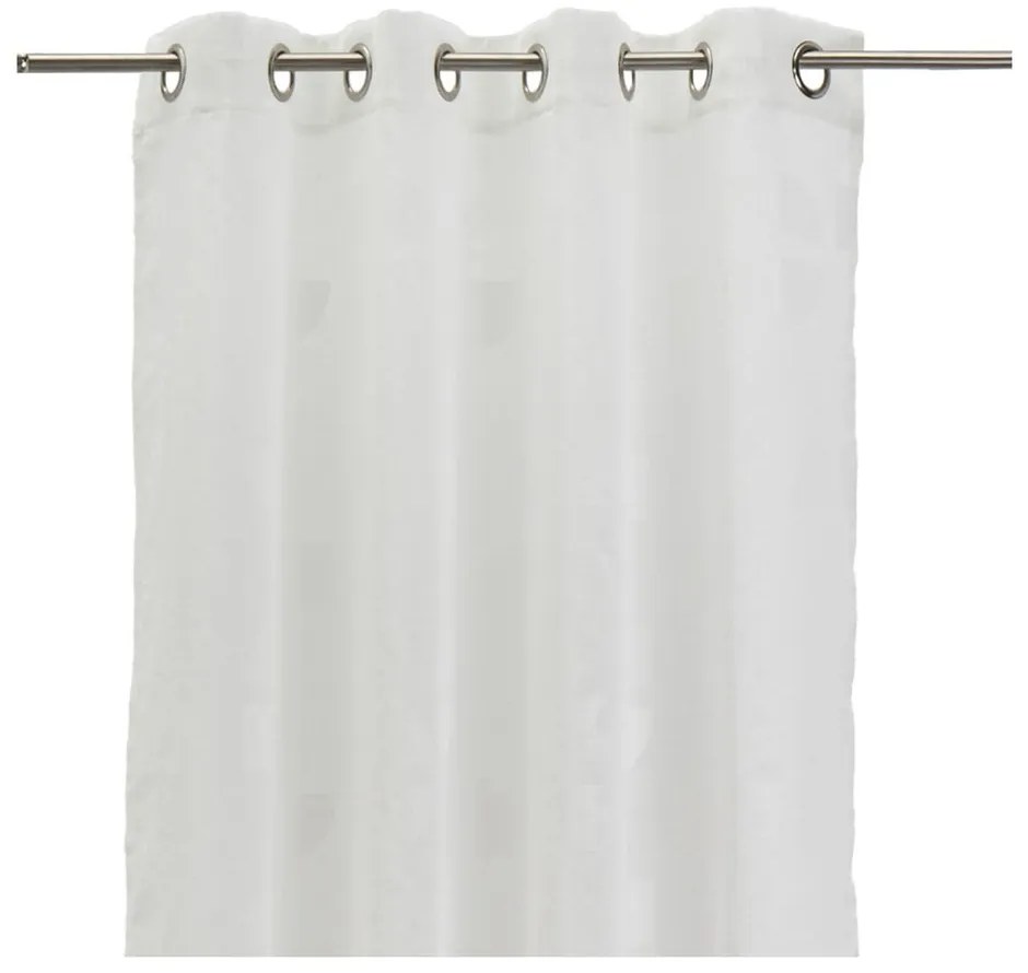 Fehér jacquard függöny 140x260 cm Mid Century – Casa Selección