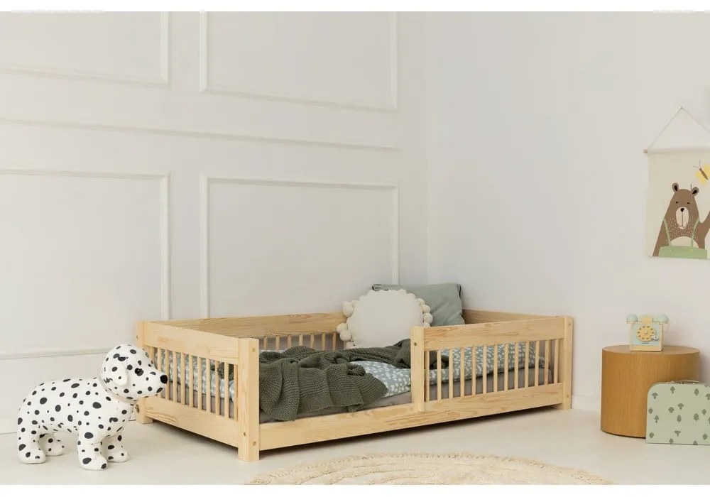 Natúr színű borovi fenyő gyerekágy 70x140 cm Mila CPW – Adeko