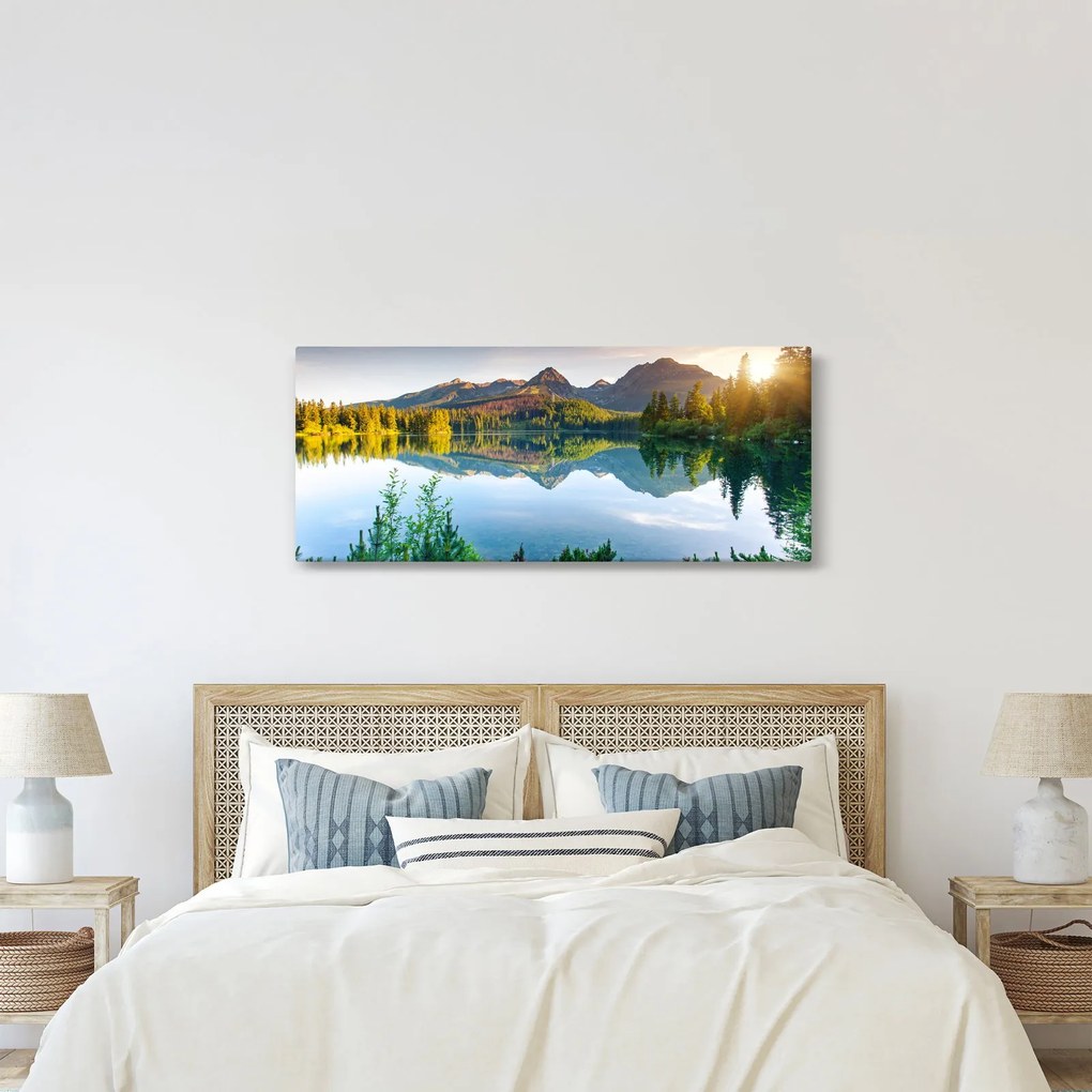 Kép - Tó (120x50 cm)