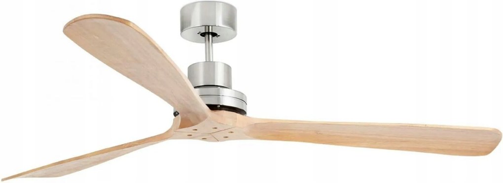 Faro Lantau XL DC mennyezeti ventilátor matt nikkel/fenyő, XL átmérő