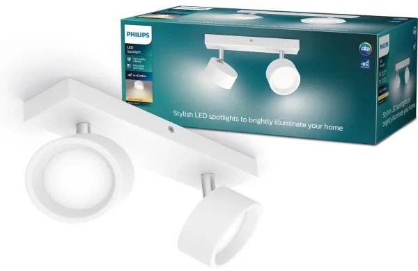 Philips - LED Spotlámpa BRACIA 2xLED/5,5W/230V fehér