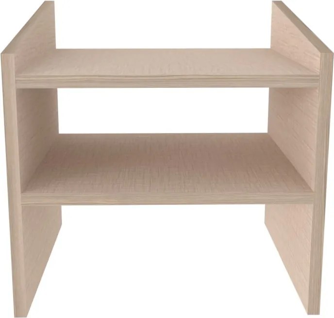 Adin éjjeliszekrény, bézs, 45 cm