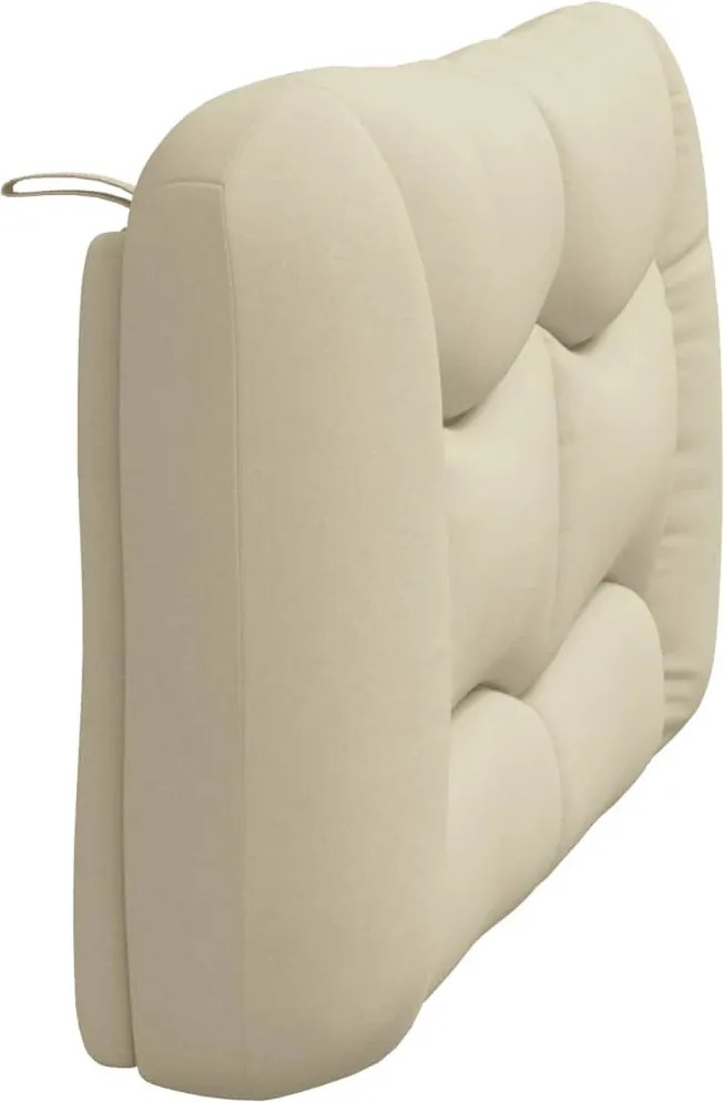 krémszínű szövet fejtámla párna Hvar 140 cm