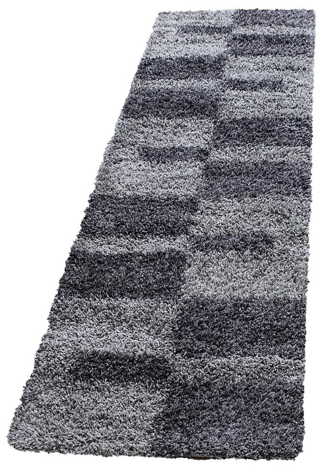 Sötétszürke futószőnyeg 80x250 cm Gala – Ayyildiz Carpets